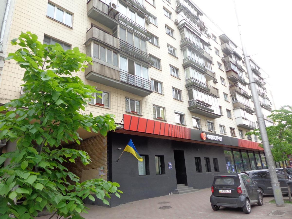קייב Apartment Olympyska On Velyka Vasylkyvska 45 מראה חיצוני תמונה