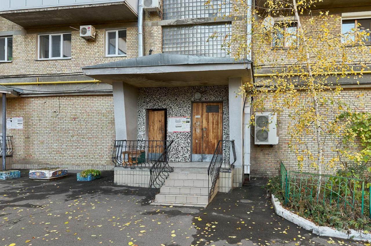 קייב Apartment Olympyska On Velyka Vasylkyvska 45 מראה חיצוני תמונה